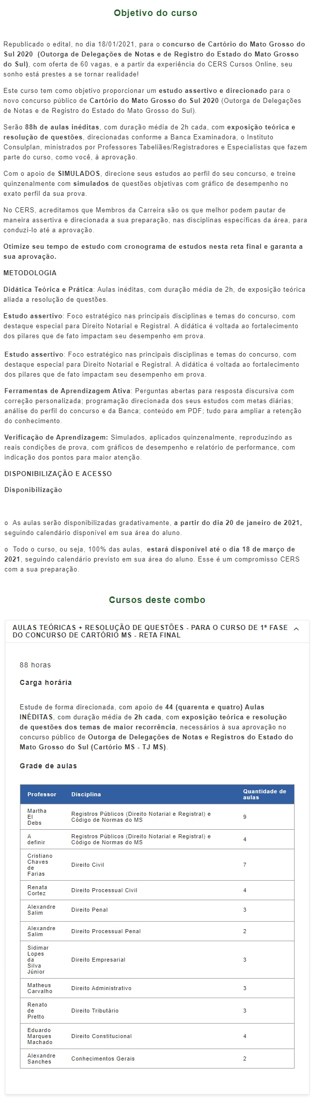 Cartórios MS Reta Final - PÓS EDITAL (CERS 2021) Outorga de Delegações de Notas e de Reistro do Estado do Mato Grosso do Sul 4